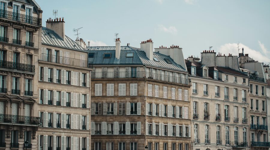 copropriété apartment building paris